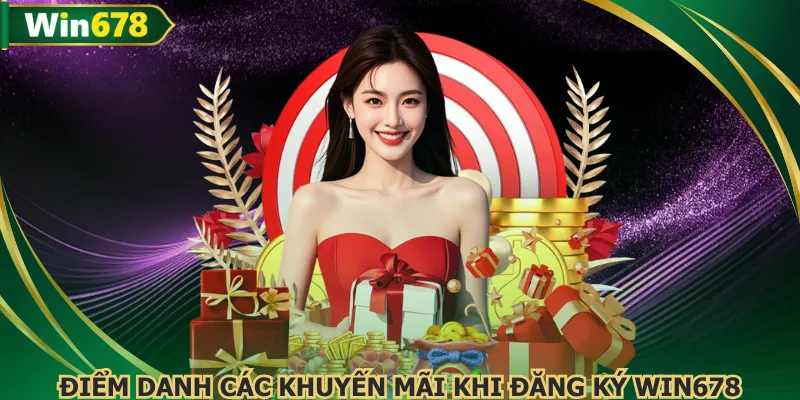 Nhiều khuyến mãi đặc biệt khi đăng ký WIN678 thành công